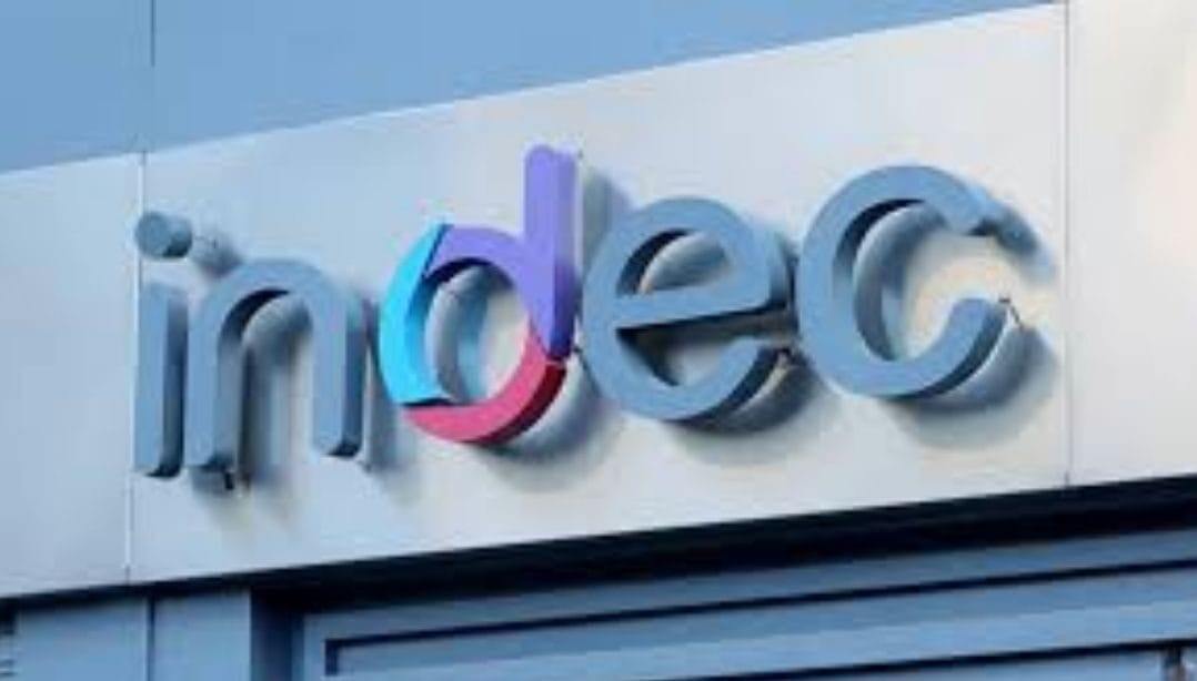 Gráfico de la inflación mensual informada por el INDEC en Argentina