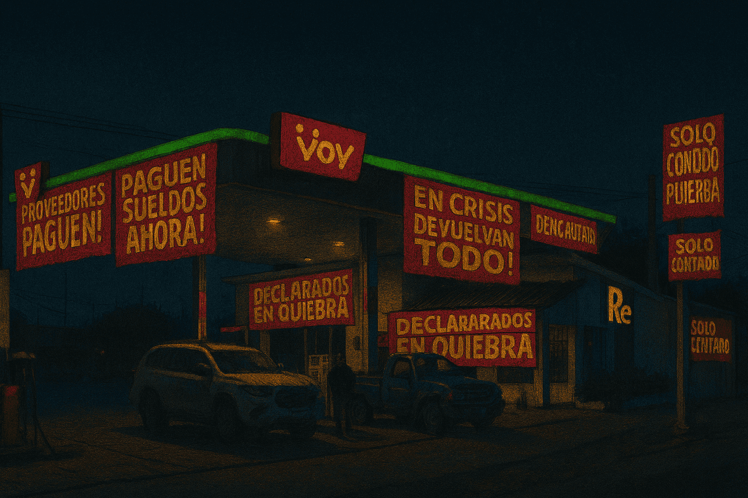 Estación de servicio vinculada a una petrolera con participación estatal en La Pampa