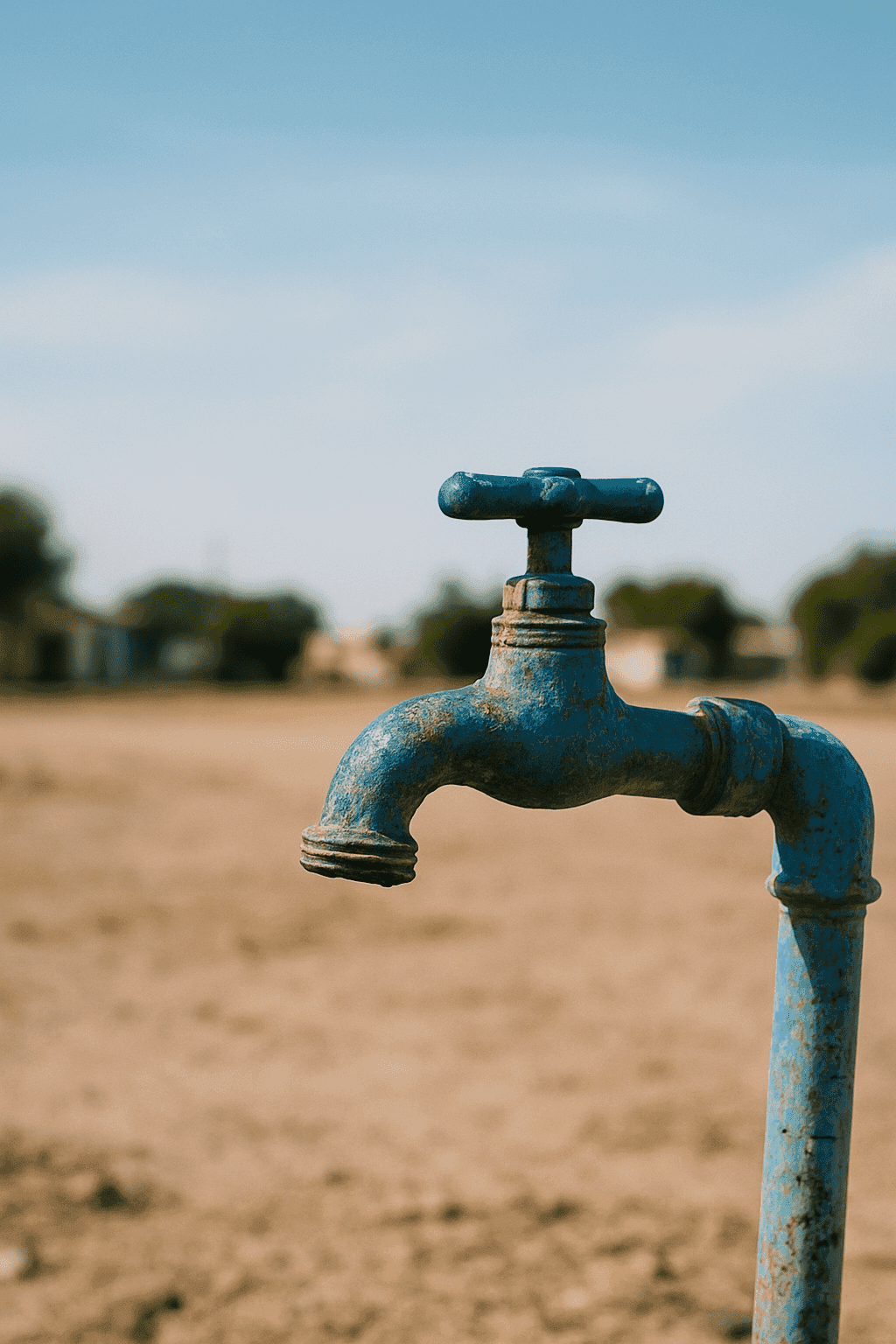 crisis de agua potable en Victorica, La Pampa