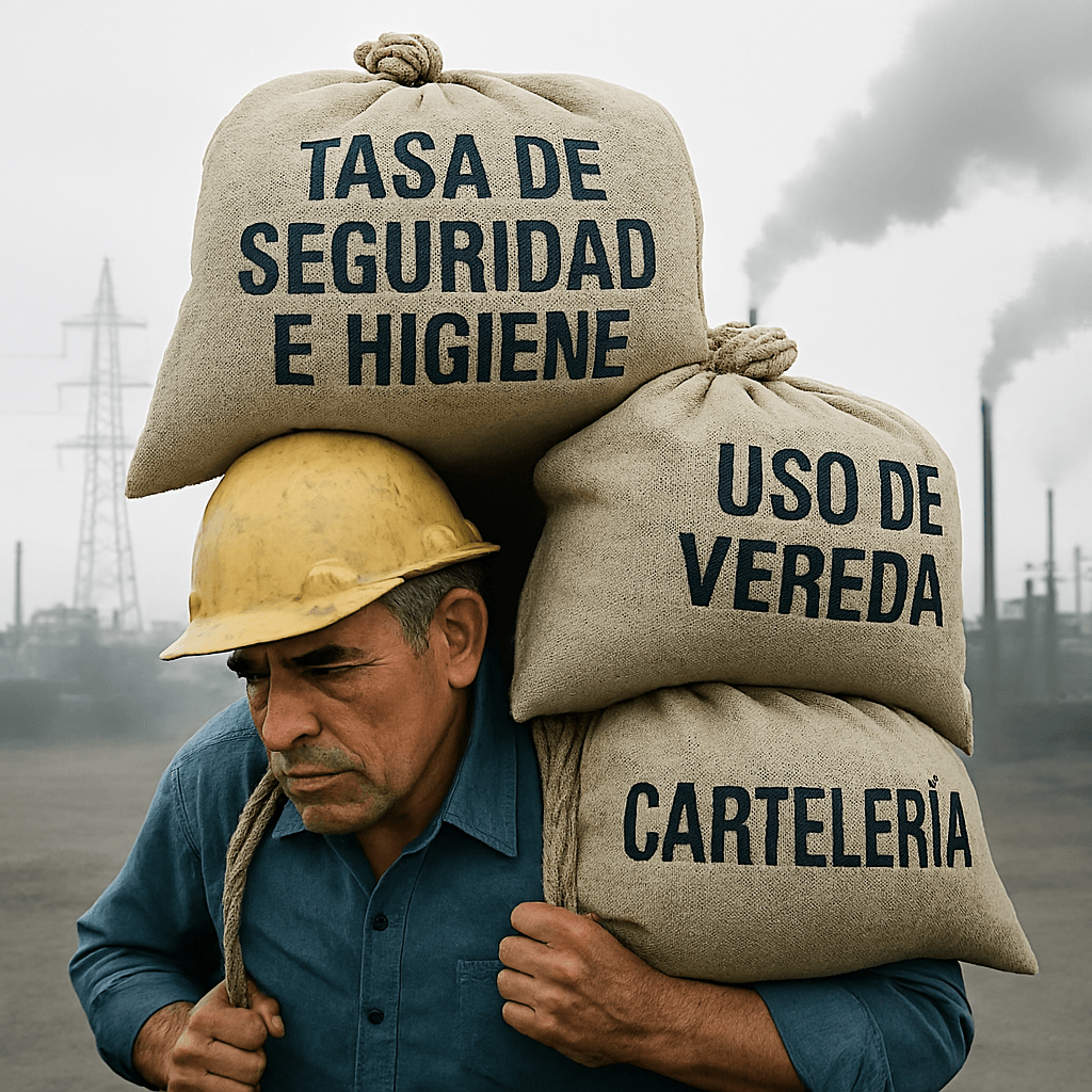Industria afectada por la multiplicidad de tasas municipales en Argentina