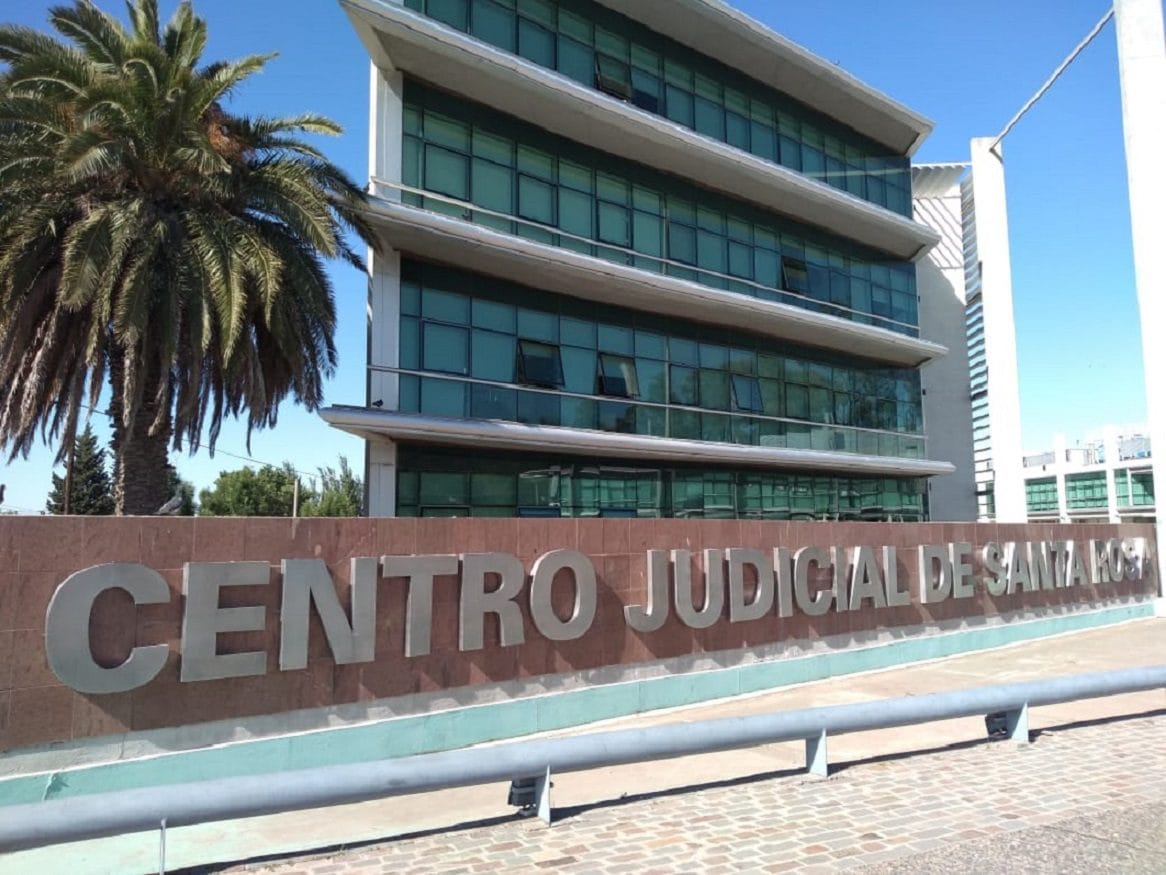 Centro judicial de Santa Rosa donde se resolvió el caso de estafa con un camión