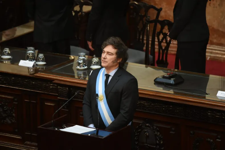 Javier Milei presenta el presupuesto ante el Congreso de la Nación