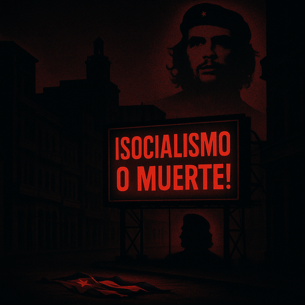 Apagón eléctrico en Cuba durante la crisis energética del régimen comunista