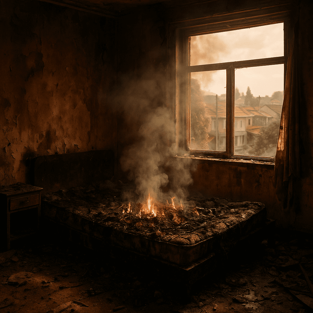 Incendio en un centro de contención para adolescentes en Villa Alonso, Santa Rosa