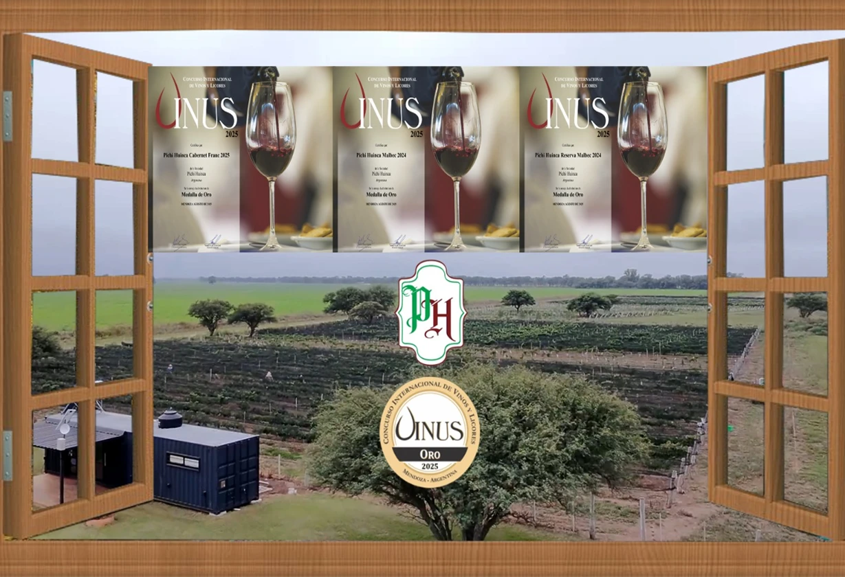 copas de vino representando el reconocimiento a bodegas pampeanas en el certamen Vinus 2025