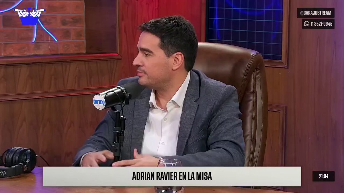 Adrián Ravier anunciando el armado territorial de La Libertad Avanza en los 80 pueblos de La Pampa