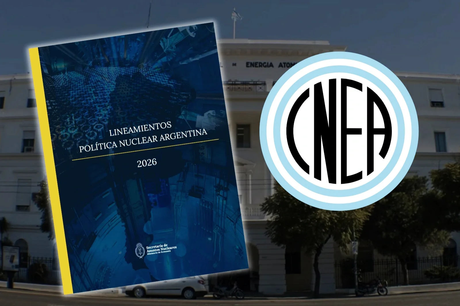 Complejo nuclear argentino con torres, foco en exportaciones, seguridad energética e inversión privada 2026.