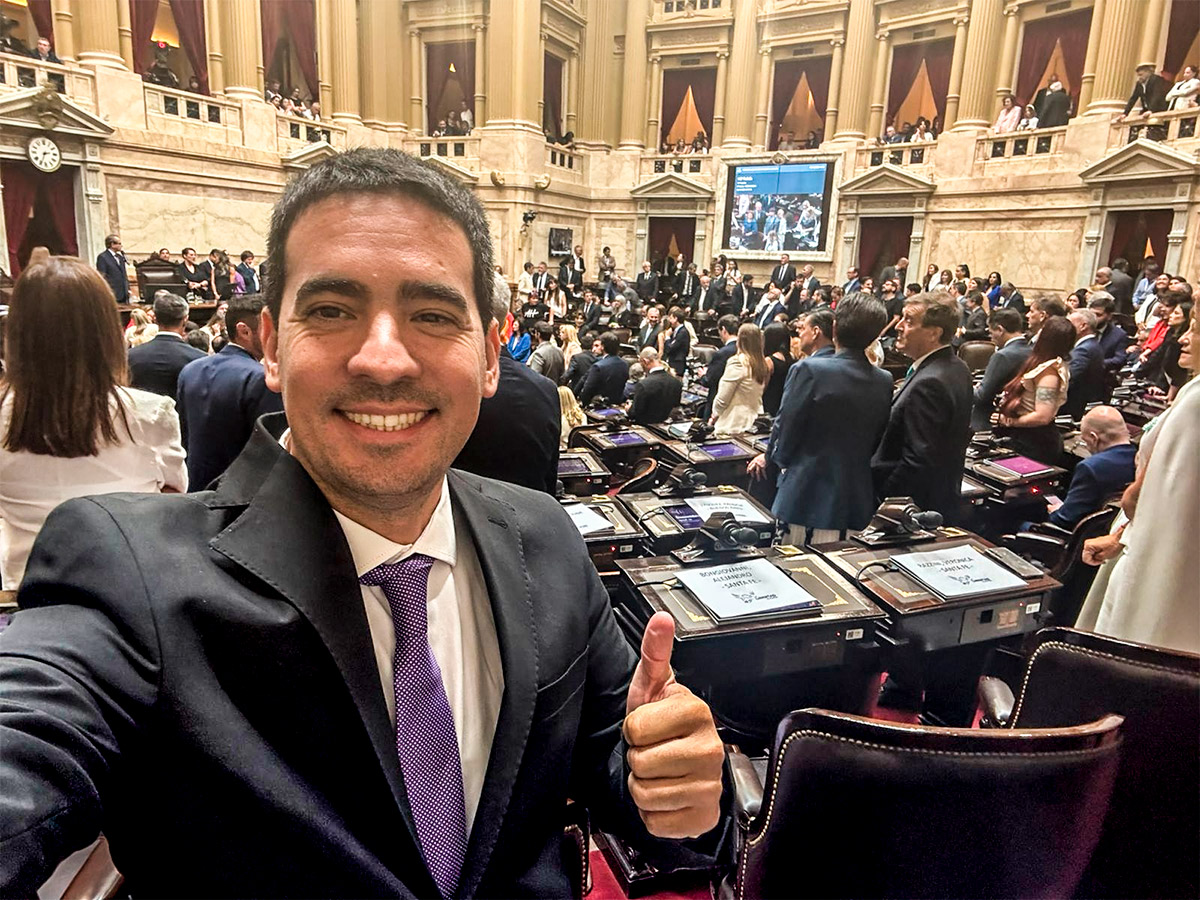 Adrián Ravier, referente de La Libertad Avanza en La Pampa