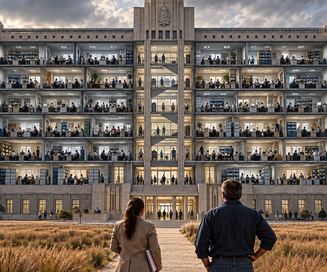 Edificio del Centro Cívico de La Pampa, sede del Gobierno provincial