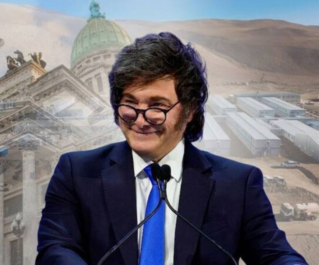 Javier Milei; imagen propuesta para ilustrar el anuncio sobre inversiones e inteligencia artificial.