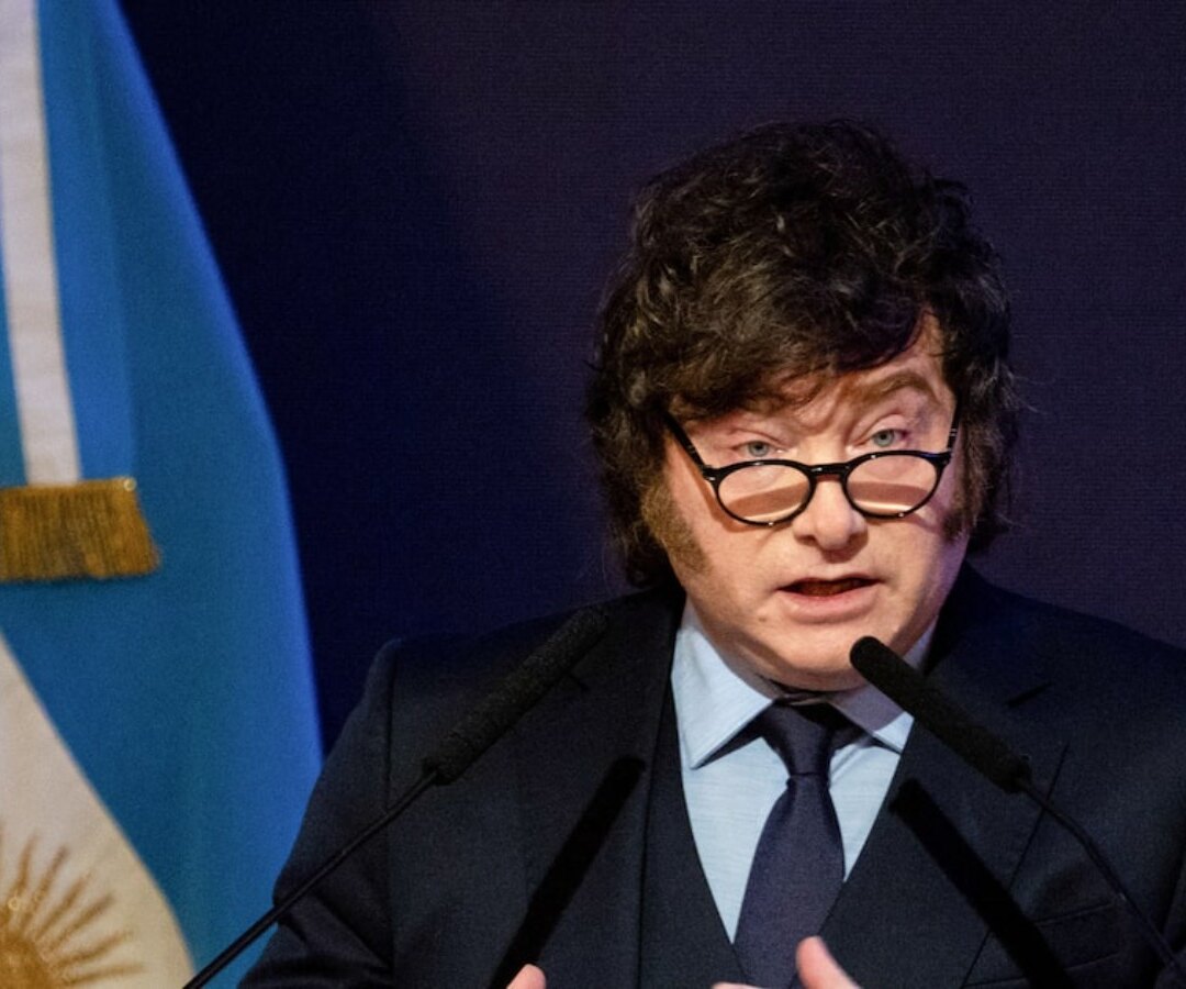 Javier Milei durante una actividad oficial; su Gobierno registró 1,95 puntos en el Índice de Confianza en octubre de 2026